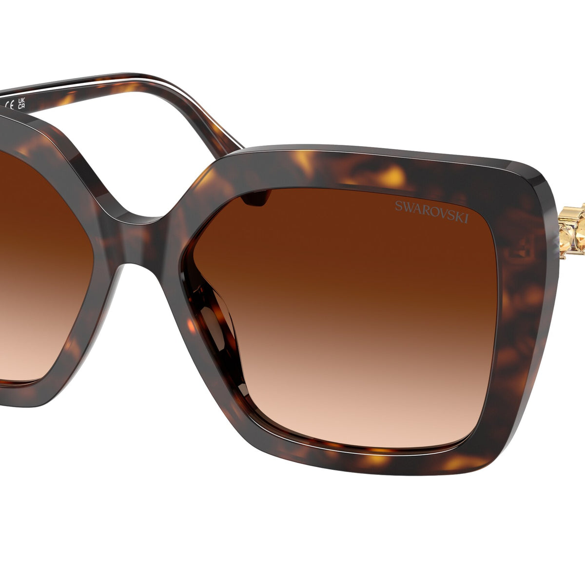 Óculos de sol Swarovski 0SK6049 10027457 — vista traseira