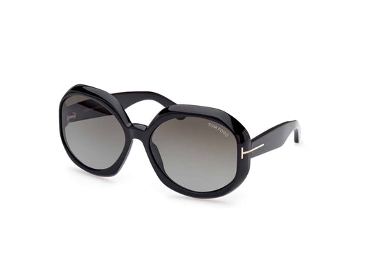 Óculos de sol Tom Ford FT1011_6201B — vista 3/4