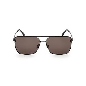 Óculos de Sol Tom Ford Nolan FT0925 Preto Aviador com Lentes Fumê FT0925_6001A