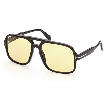 Óculos de Sol Tom Ford Quadrado Preto Masculino FT0884
