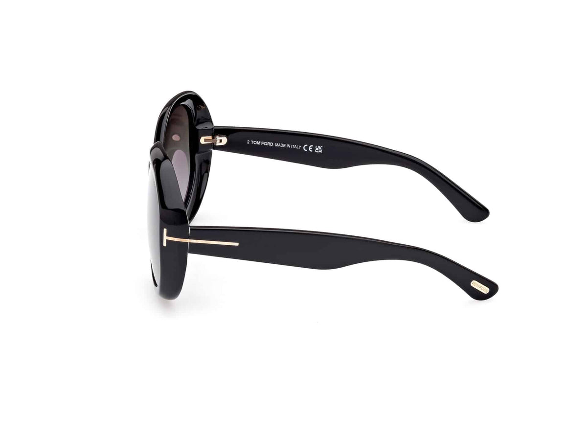 Óculos de sol Tom Ford FT1011_6201B — vista frontal