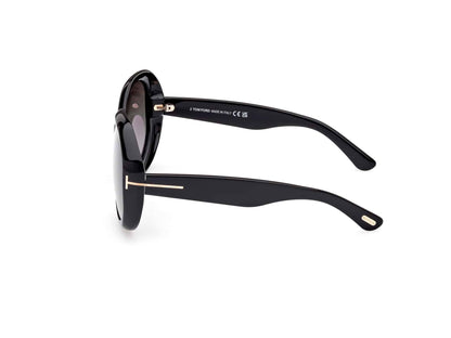 Óculos de sol Tom Ford FT1011_6201B — vista frontal