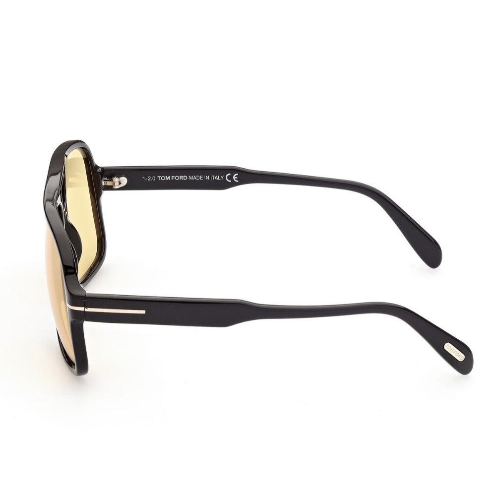 Óculos de Sol Tom Ford Quadrado Preto Masculino FT0884