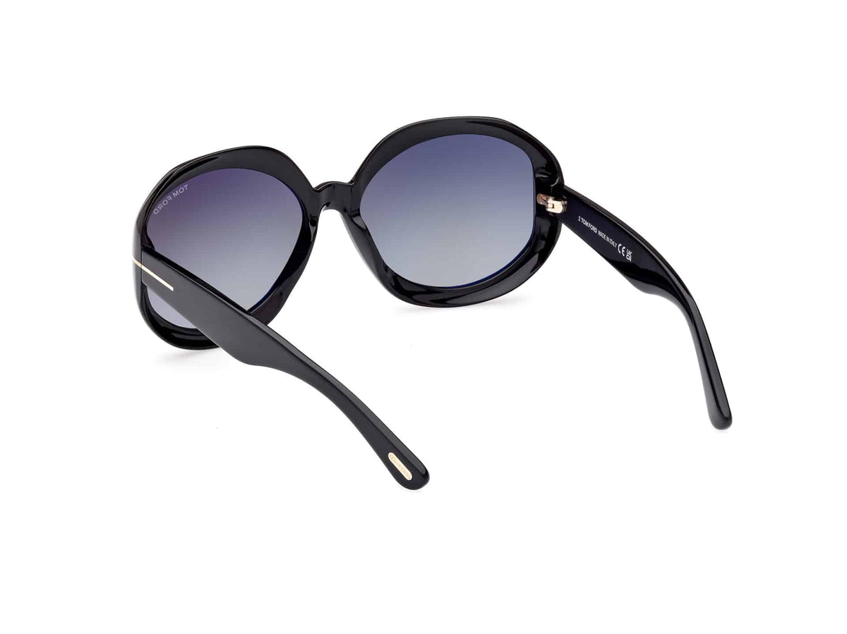 Óculos de sol Tom Ford FT1011_6201B — vista lateral