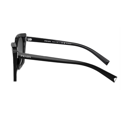 Óculos de Sol Prada Quadrado Preto Feminino 0PR 23ZS