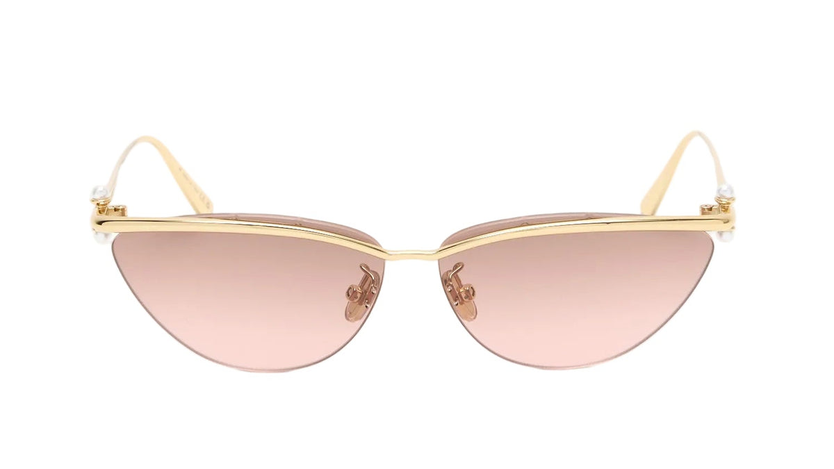 Óculos de Sol Dior Diortribales Gatinho Dourado Feminino CD40233U