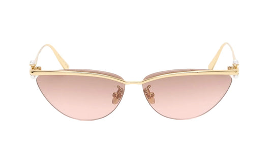 Óculos de Sol Dior Diortribales Gatinho Dourado Feminino CD40233U