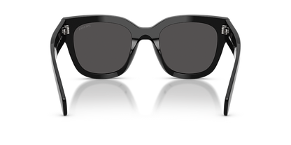 Óculos de Sol Prada C04S 17N80A52 Quadrado Havana com Lentes Marrom Degradê Feminino