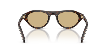 Óculos de Sol Prada B15S 16K73151 Quadrado Preto com Lentes Cinza Feminino