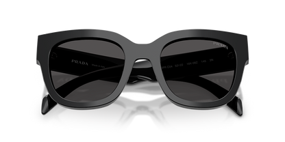 Óculos de Sol Prada C04S 17N80A52 Quadrado Havana com Lentes Marrom Degradê Feminino