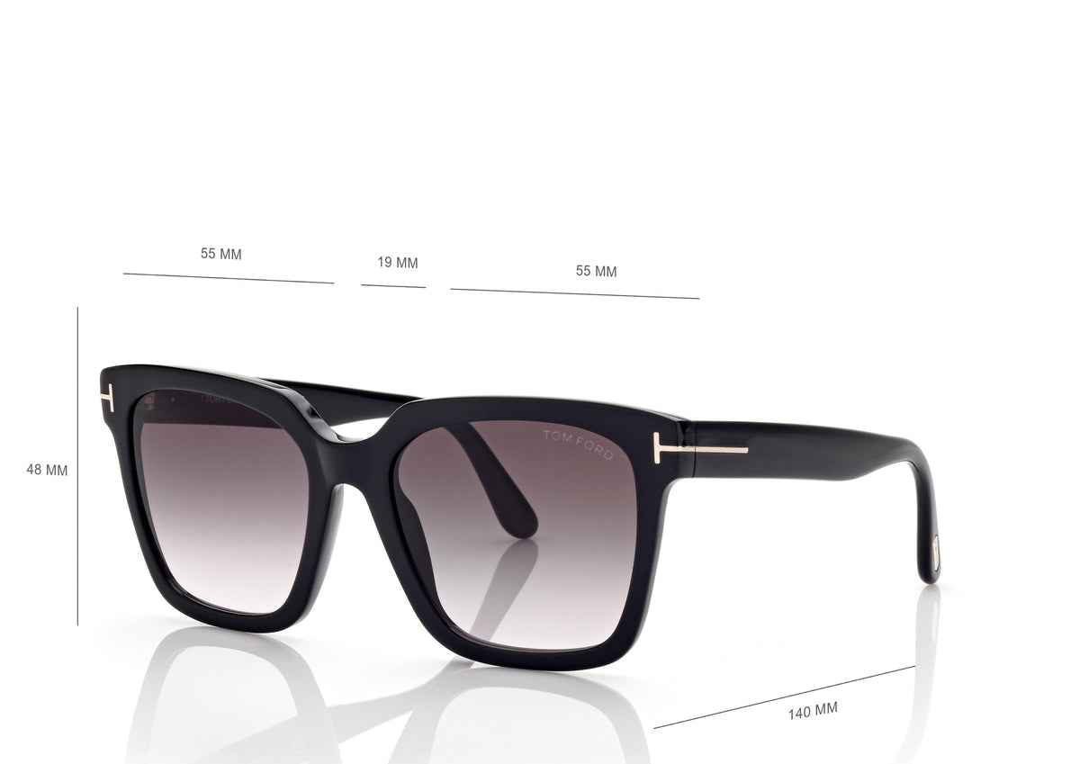 Óculos de sol Tom Ford FT0952_5554F — vista traseira