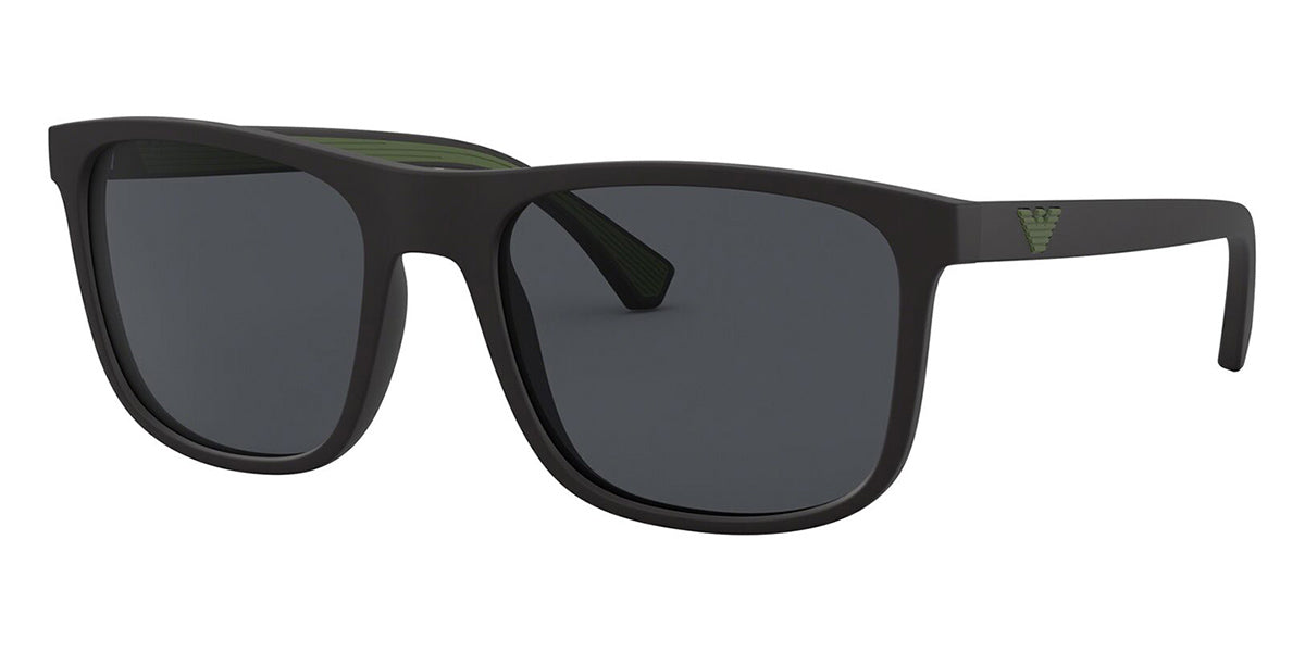 Óculos de Sol Emporio Armani 0EA4129 50428756 preto fosco, vista principal