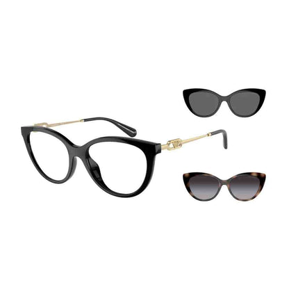 Óculos de Sol Emporio Armani 0EA4213U 50171W53 preto clip-on, vista principal