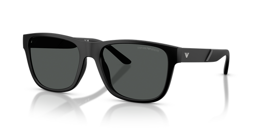 Óculos de Sol Emporio Armani 0EA4243 5001T356 preto fosco, vista principal