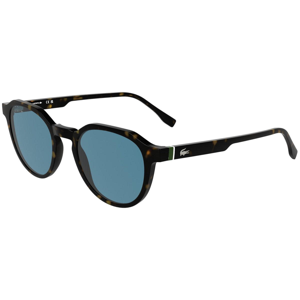 Óculos de sol Lacoste L6052S N214 em vista 3/4 inclinada