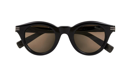 Óculos de sol Zegna EZ0302_4605E em vista 3/4 inclinada