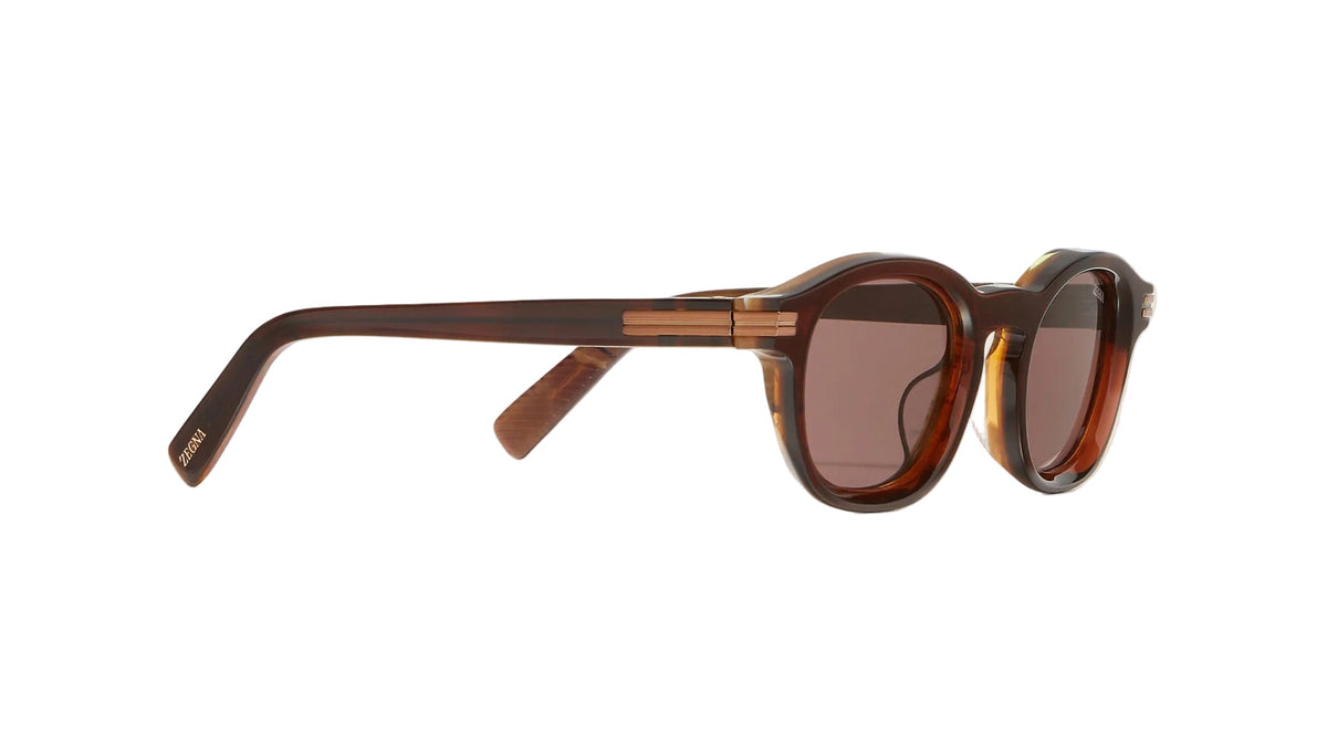 Óculos de sol Zegna EZ0229-4750E — vista lateral