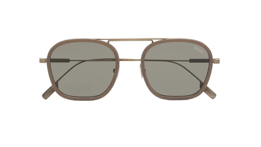 Óculos de sol Zegna EZ0306_5159D em vista 3/4 inclinada