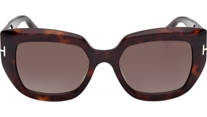 Óculos de sol Tom Ford FT1192 5352B vista frontal Havana