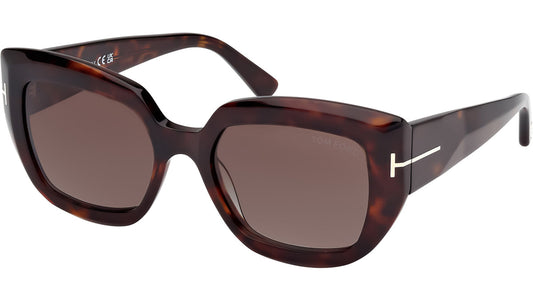 Óculos de sol Tom Ford FT1192 5352B vista lateral Havana