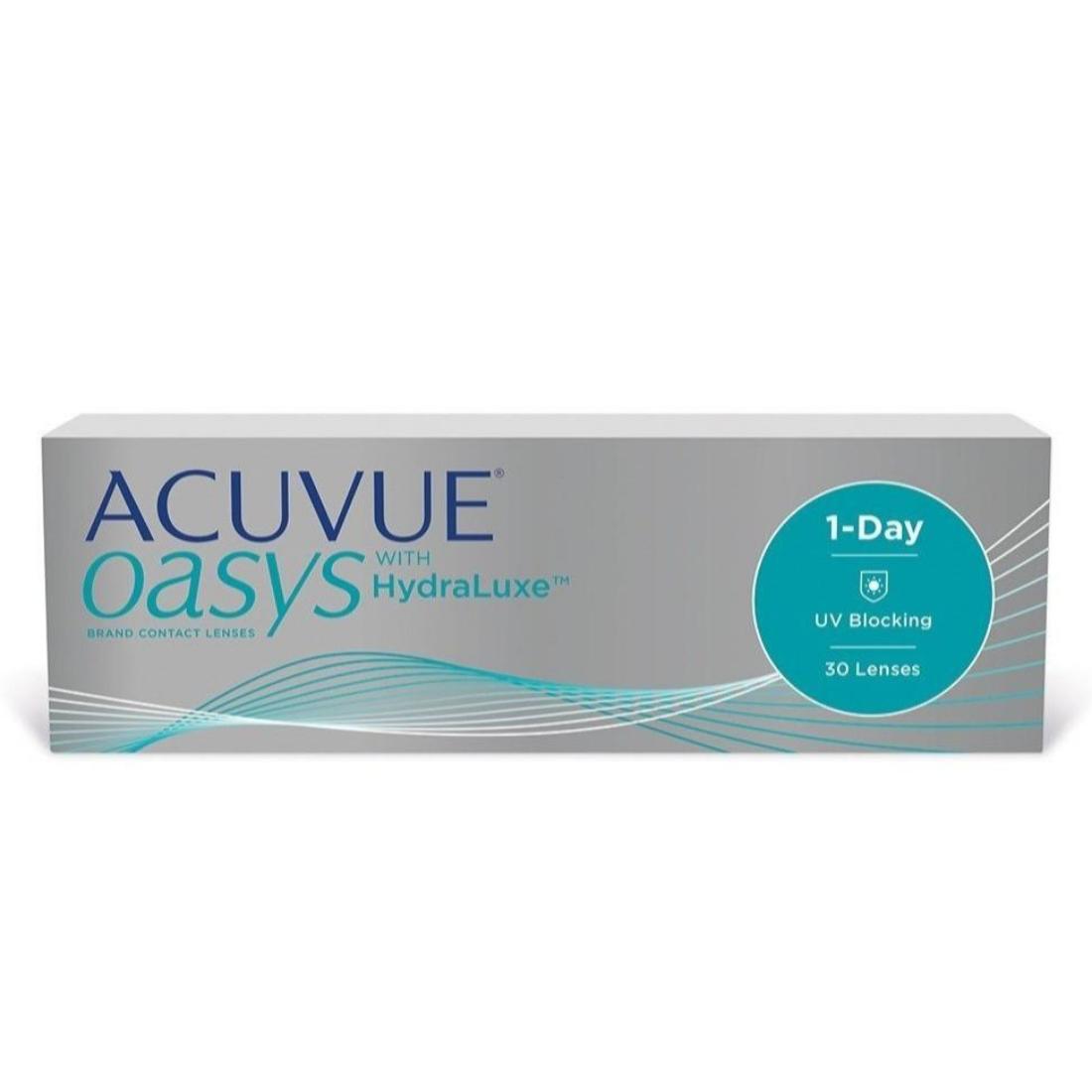 ACUVUE OASYS 1-Day com HydraLuxe — embalagem