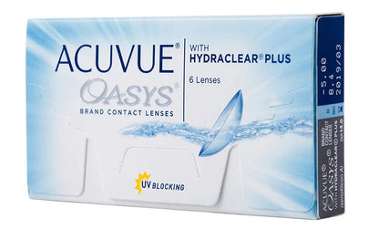 ACUVUE OASYS com HYDRACLEAR PLUS — embalagem