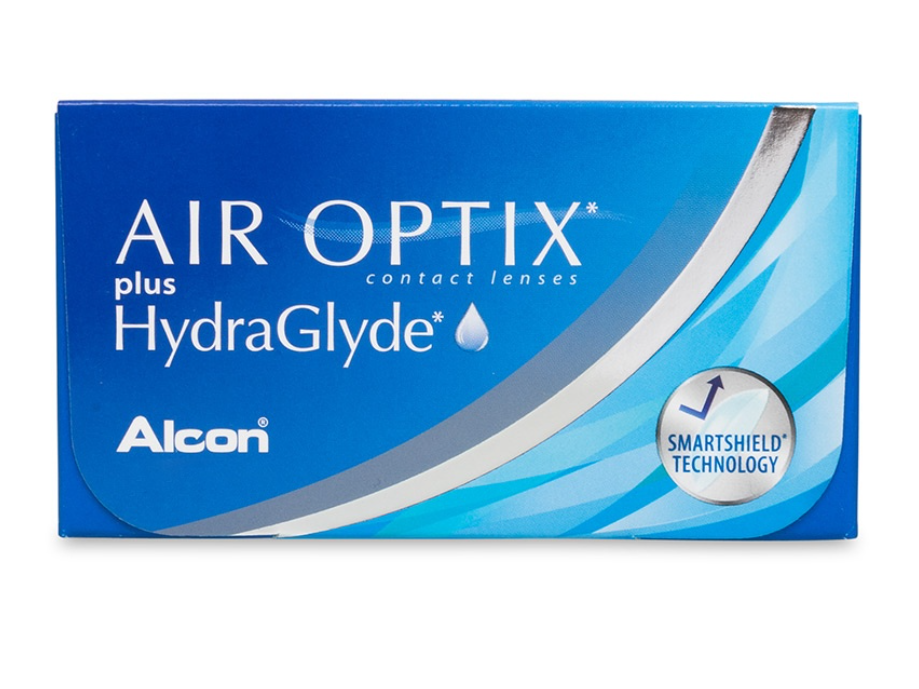 AIR OPTIX PLUS HYDRAGLYDE — embalagem