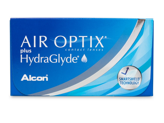 AIR OPTIX PLUS HYDRAGLYDE — embalagem