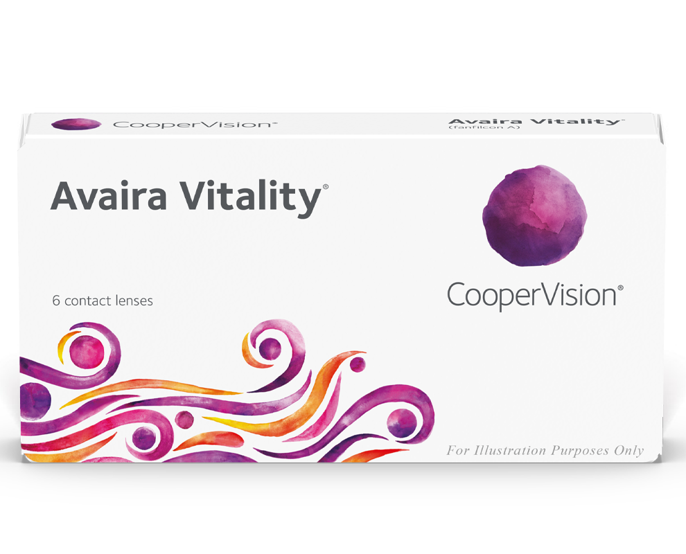 AVAIRA VITALITY — embalagem CooperVision