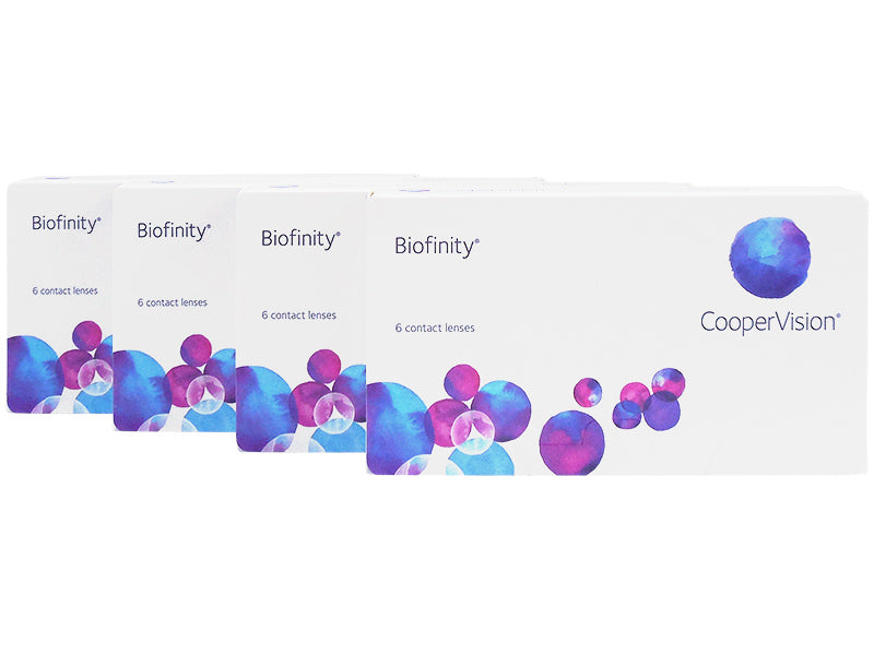 Combo Biofinity — quatro caixas