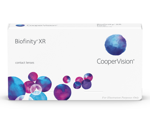 BIOFINITY XR — embalagem oficial CooperVision