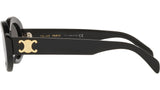 Óculos de Sol Celine Oval Preto CL40194U_5201A — vista do produto