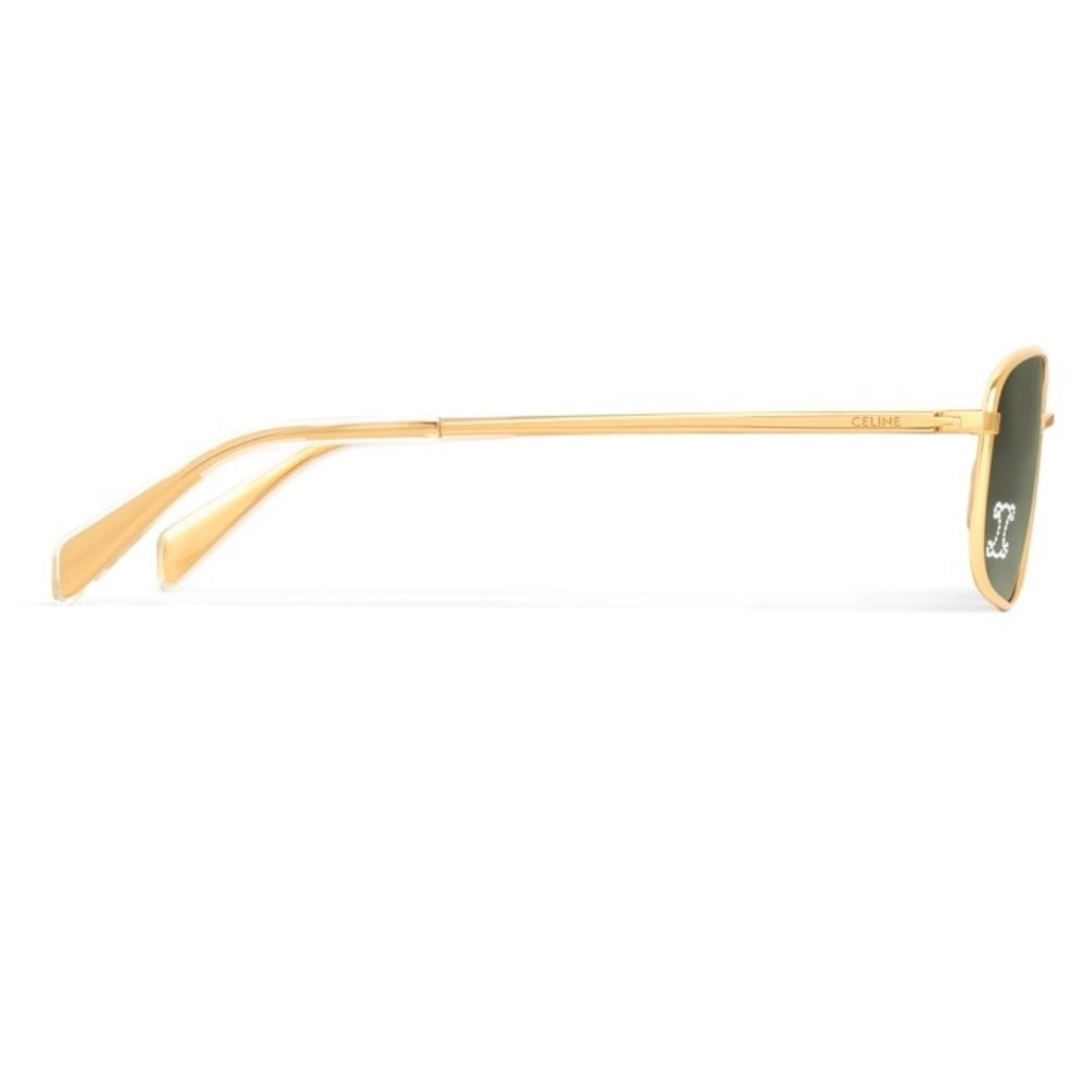 Óculos de Sol Celine Retangular Dourado CL40285U_6030N — imagem 5