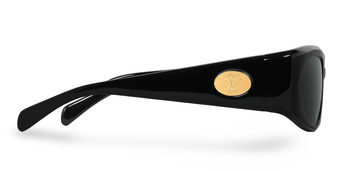 Óculos de Sol Celine Geométrico Preto CL40347U_5701A — imagem 3