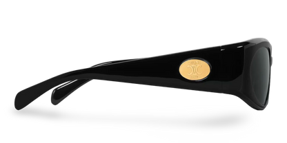 Óculos de Sol Celine Geométrico Preto CL40347U_5701A — imagem 3