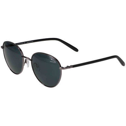 Óculos de sol Jaguar 37466 4200, armação cinza e lentes cinza