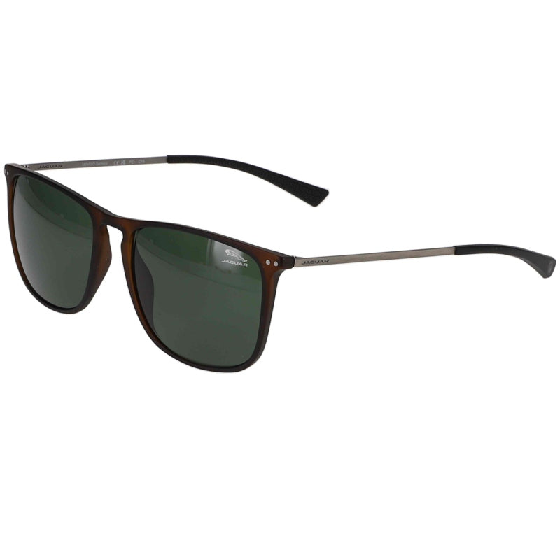 Jaguar 7622 5100 armação marrom e lentes verdes