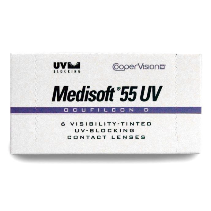 MEDISOFT 55UV — embalagem CooperVision