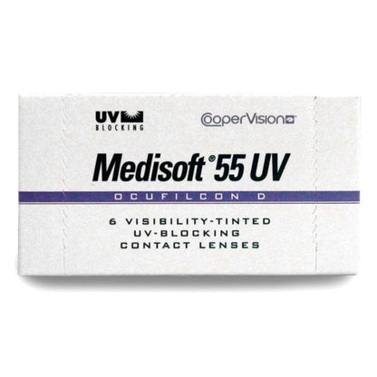 MEDISOFT 55UV — embalagem CooperVision