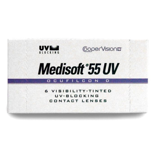 MEDISOFT 55UV — embalagem CooperVision