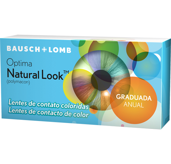 OPTIMA NATURAL LOOK- UNIDADE LENTE DE CONTATO - Uso Anual — vista principal