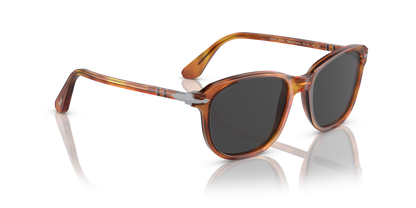 Óculos de Sol Persol 1935S Terra Di Siena com Lentes Pretas — vista 3
