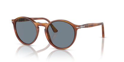 Óculos de Sol Persol 3285S Terra Di Siena Redondo — vista 1
