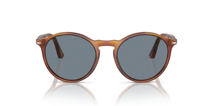 Óculos de Sol Persol 3285S Terra Di Siena Redondo — vista 2