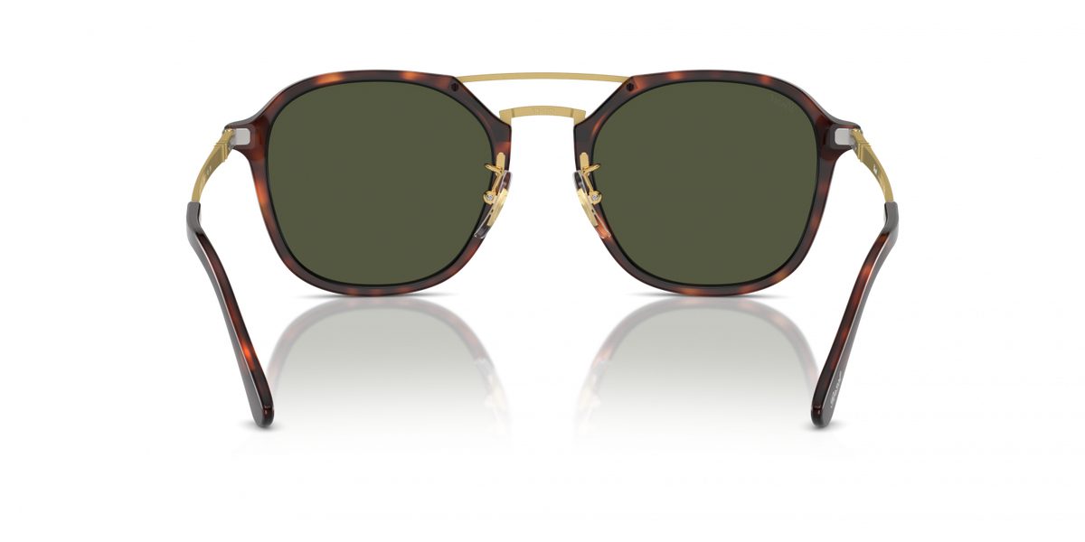 Óculos de Sol Persol 3352S Havana com Lentes Verdes — vista adicional