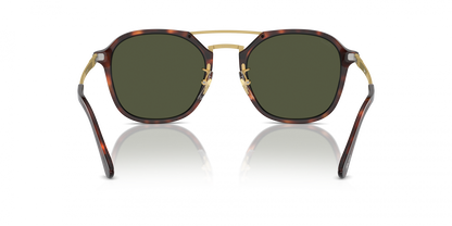 Óculos de Sol Persol 3352S Havana com Lentes Verdes — vista adicional