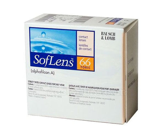 SOFLENS 66 TÓRICA — embalagem