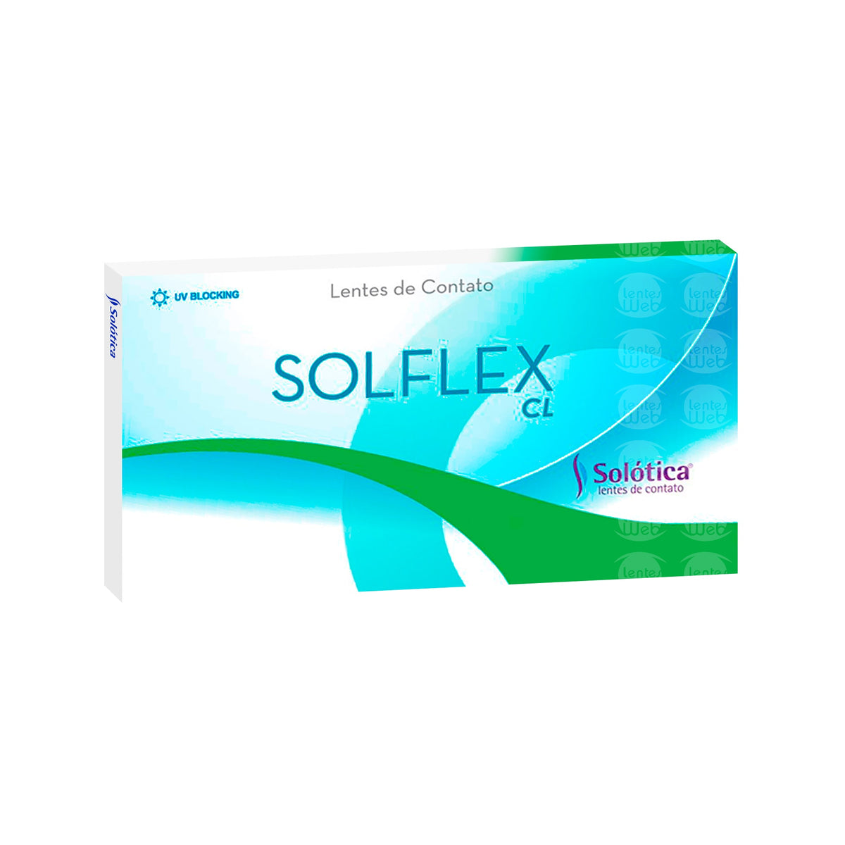 SOLFLEX CL — embalagem atual equivalente à Solflex Aspheric 55 UV