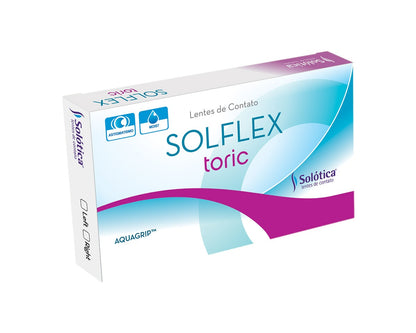 SOLFLEX ASPHERIC 55 UV TÓRICA — embalagem — segunda vista