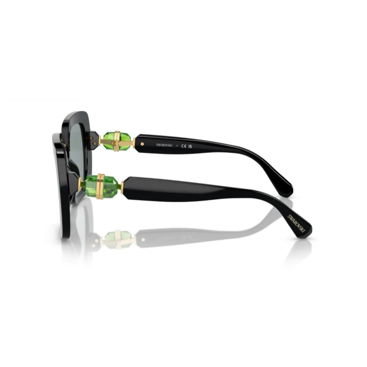Óculos de sol Swarovski 0SK6001 1001/155 — vista lateral